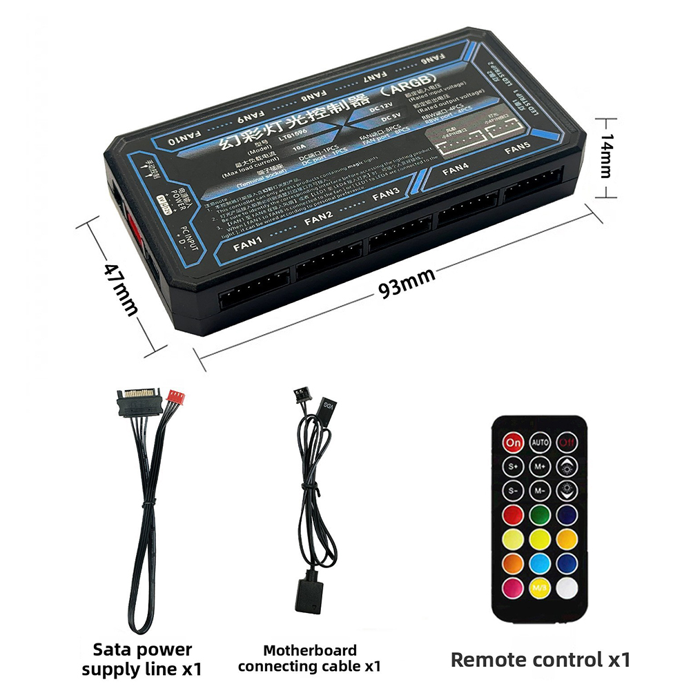 1pc 6pin ARGB Controller Compu – Smart Home Hub 2 recenzja i cena