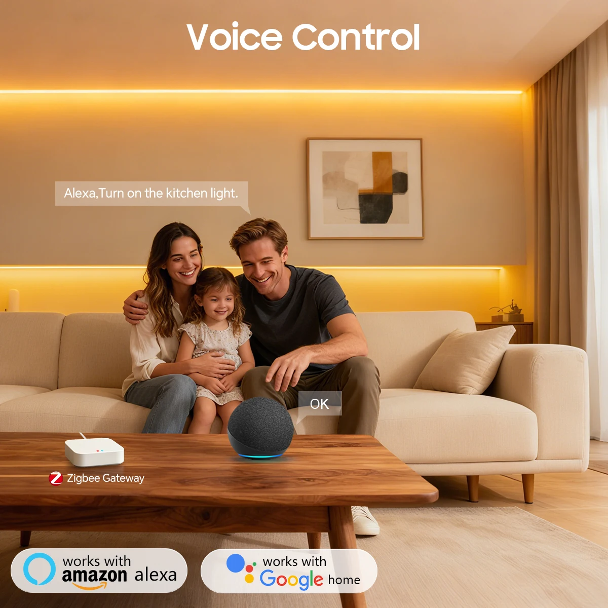 Zigbee Smart Under Cabinet Lig – Smart Home Furniture recenzja i cena
