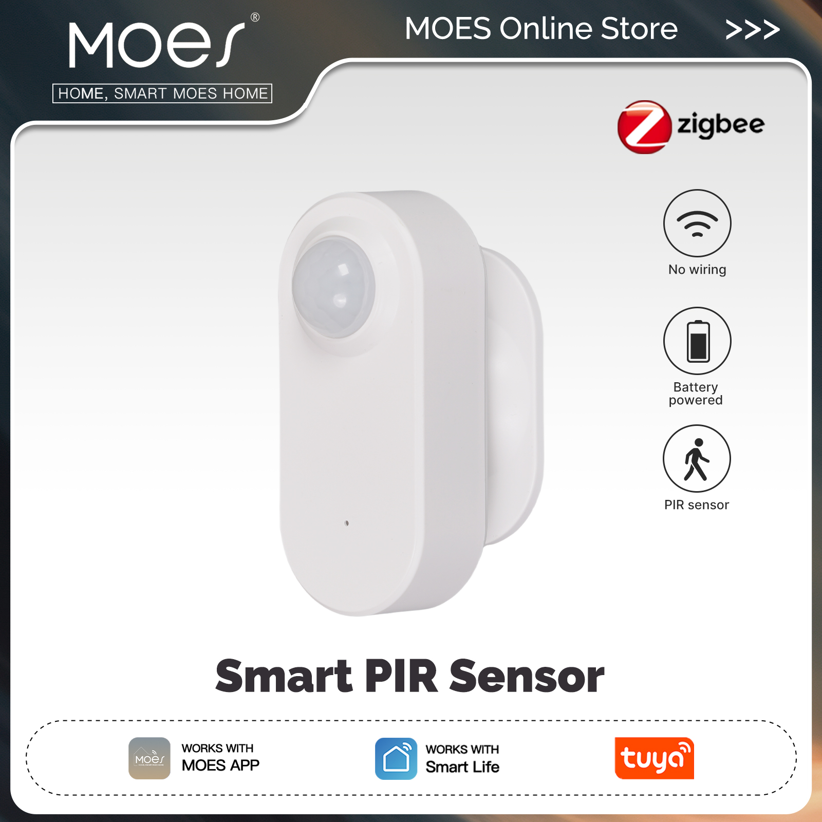 MOES Zigbee 3.0 Tuya Smart PIR – Smart Home Wiser recenzja i cena