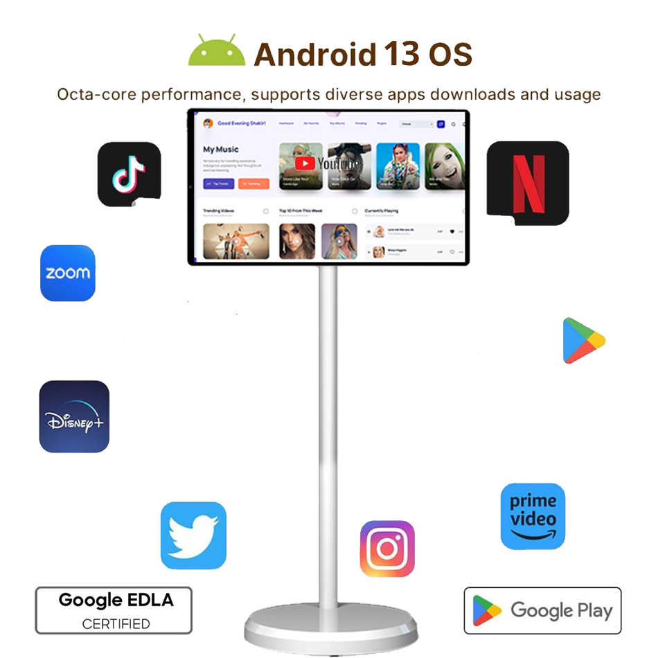 21.5 Inch LED White Battery-Po – Smart Home Tv recenzja i cena