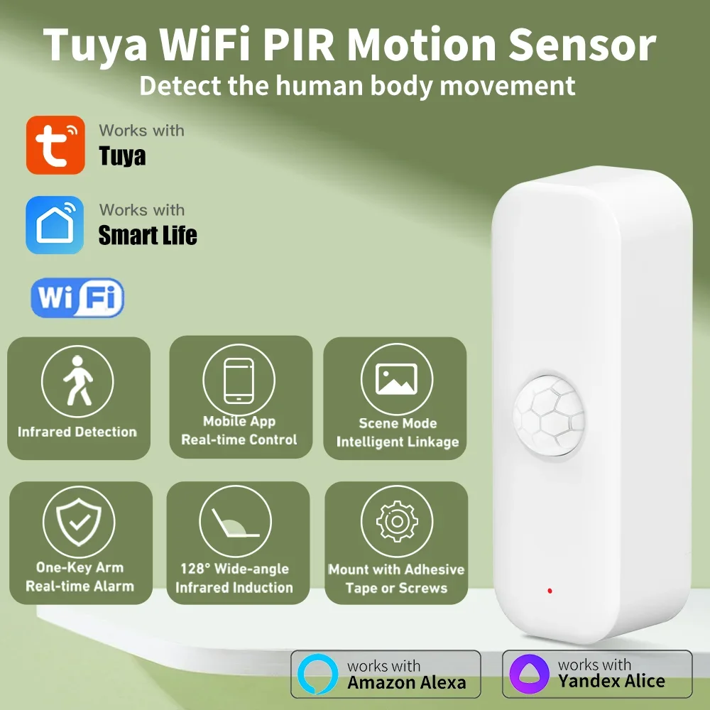 Tuya WiFI Zigbee PIR Motion Se – Smart Home Wiser recenzja i cena