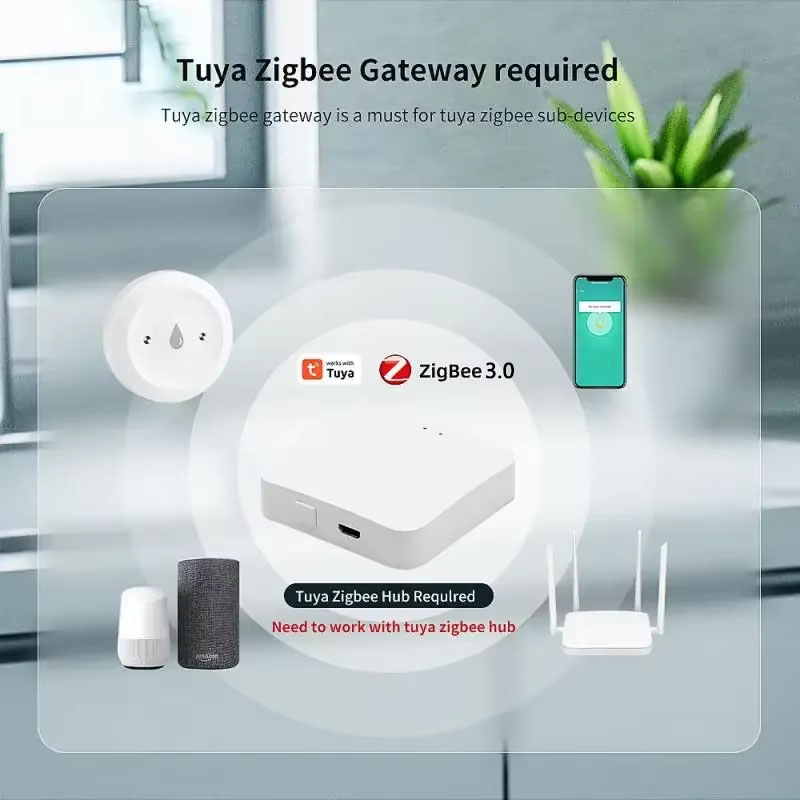 Tuya ZigBee 3.0 Water Leak Det – Smart Home News recenzja i cena