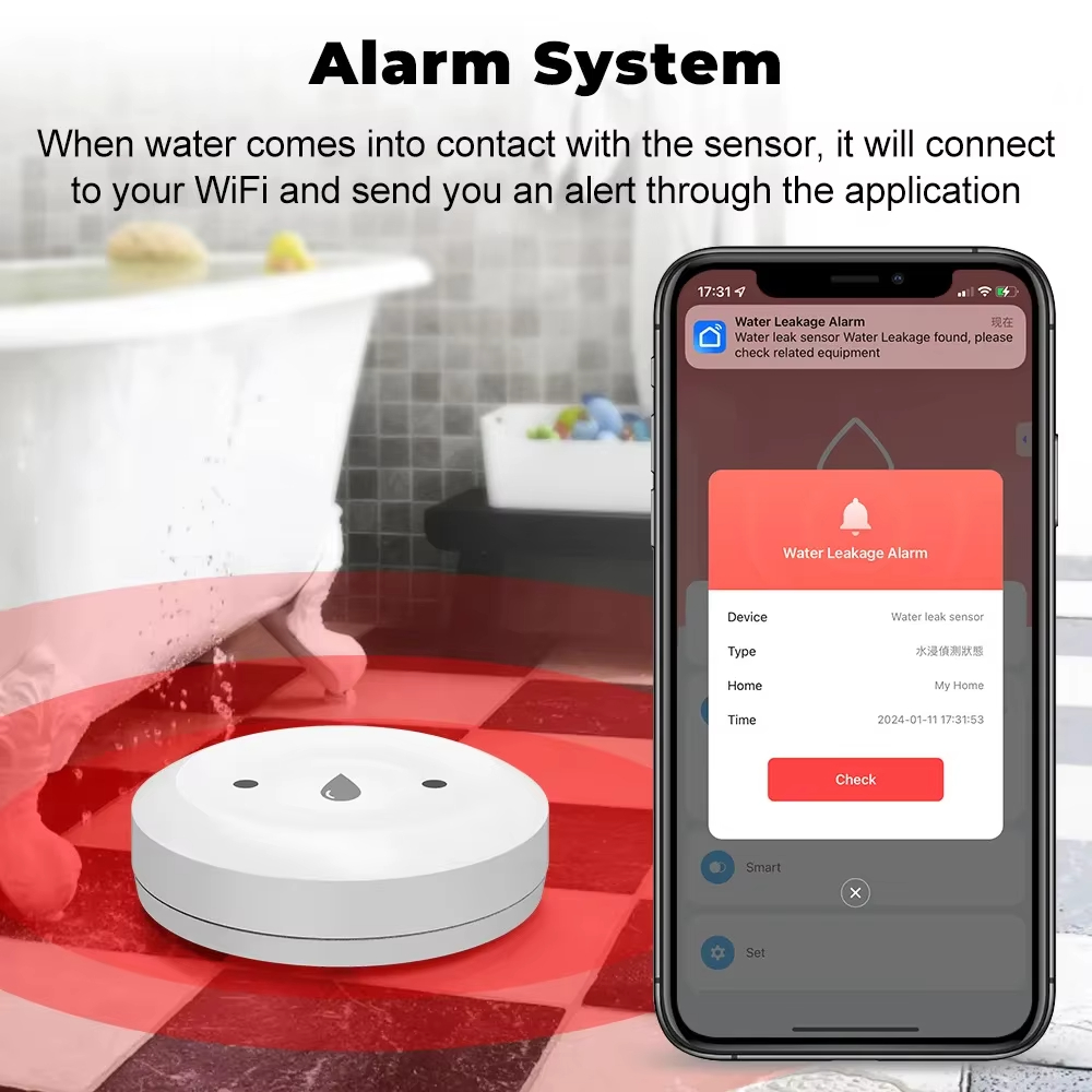 Tuya ZigBee 3.0 Water Leak Det – Smart Home News recenzja i cena