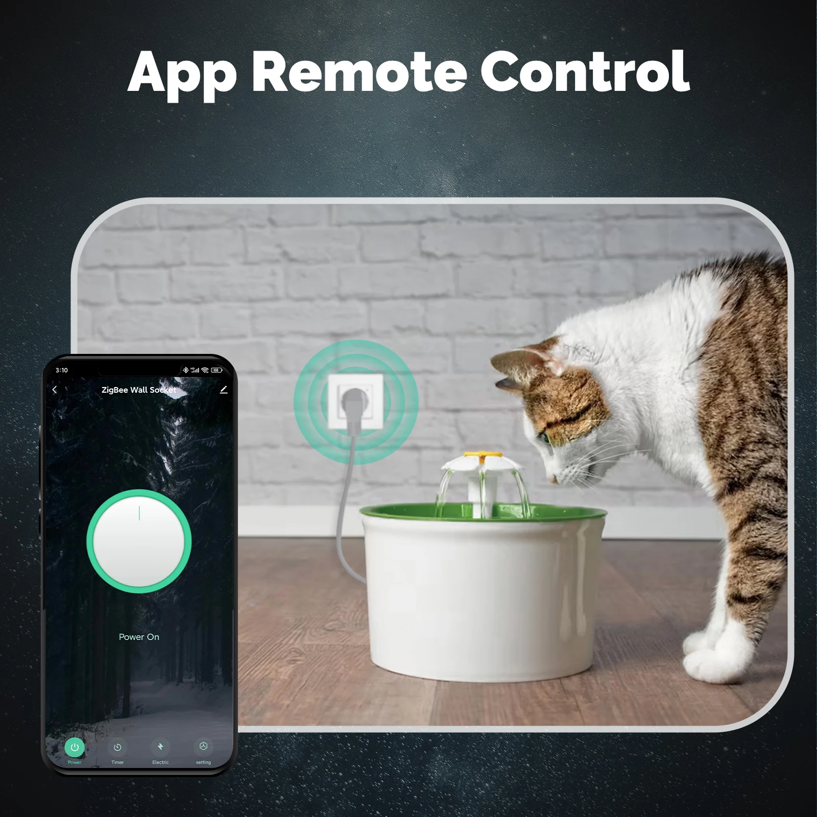 MOES Tuya ZigBee Wall Socket E – Smart Home Energy App recenzja i cena