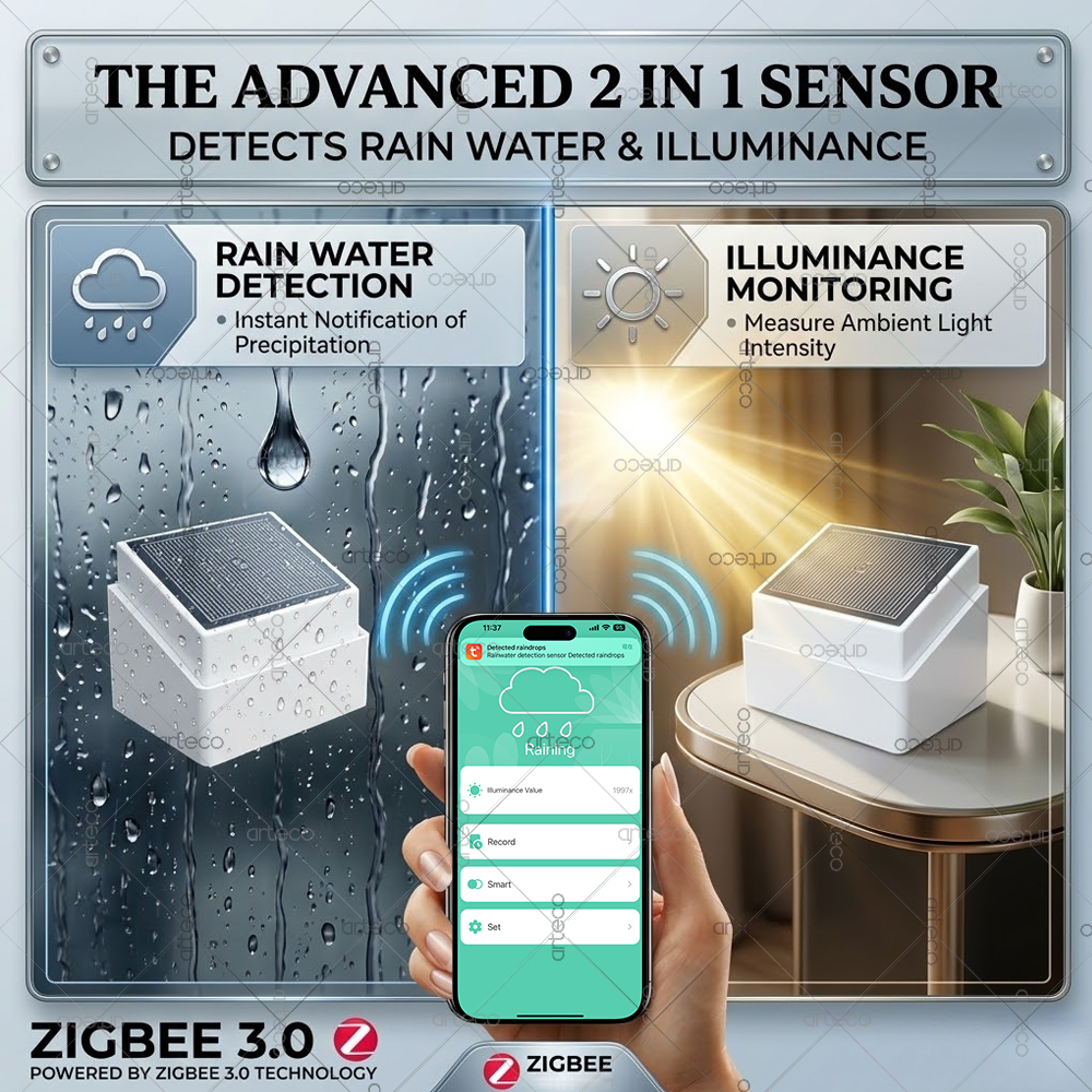 Smart Zigbee 3.0 Rain Drop Sen – Smart Home News recenzja i cena