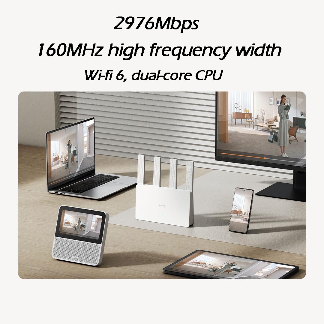 Xiaomi Router AX3000E WiFi6 29 – Smart Home Os recenzja i cena