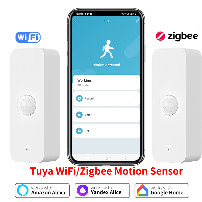 Tuya WiFi Zigbee PIR Motion Se – Smart Home App recenzja i cena