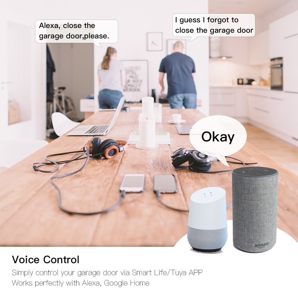 MOES Tuya WiFi Smart Garage Do – Smart Home Google recenzja i cena