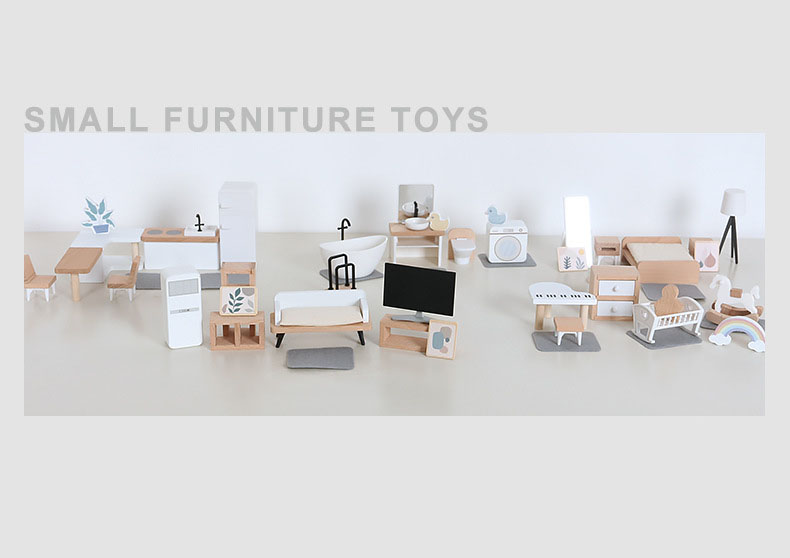 Modern dollhouse furniture kit – Smart Home Furniture recenzja i cena