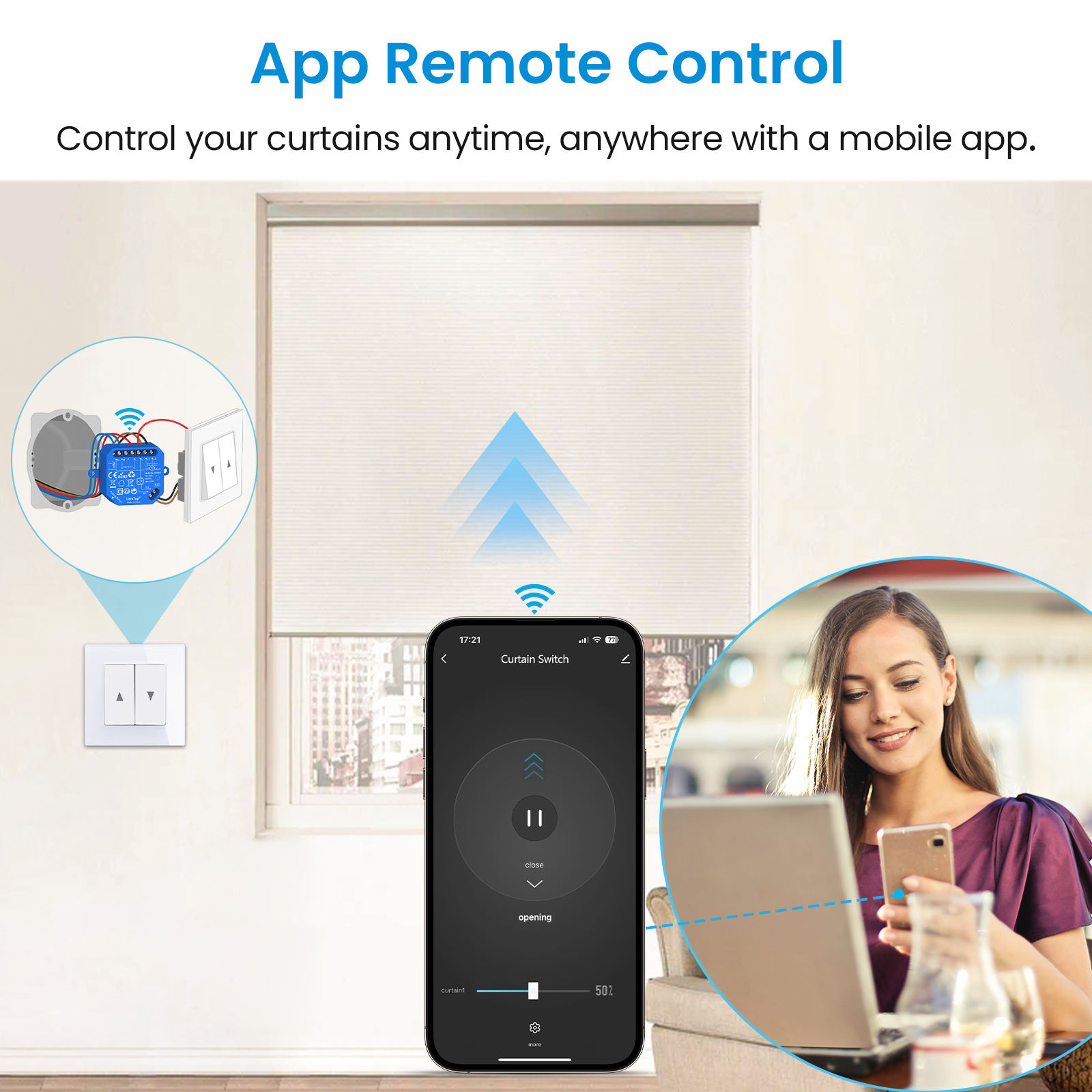 LoraTap Tuya Smart Roller Shut – Smart Home Iot recenzja i cena