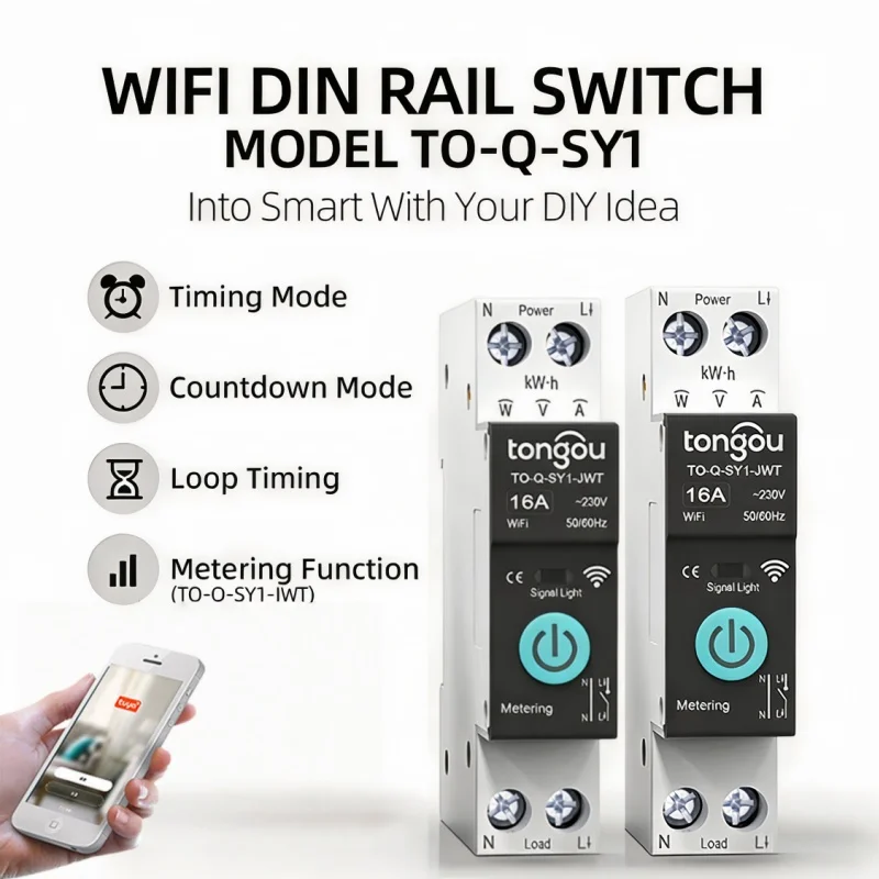 WiFi Smart Circuit Breaker Tuy – Smart Home Energy App recenzja i cena