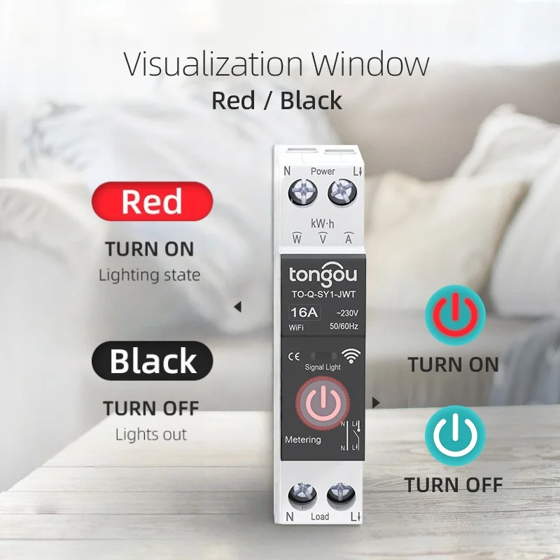 WiFi Smart Circuit Breaker Tuy – Smart Home Energy App recenzja i cena