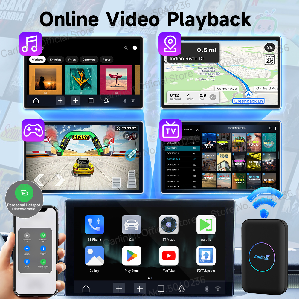 CarlinKit 5-In-1 Lite S Androi – Smart Home Tv recenzja i cena