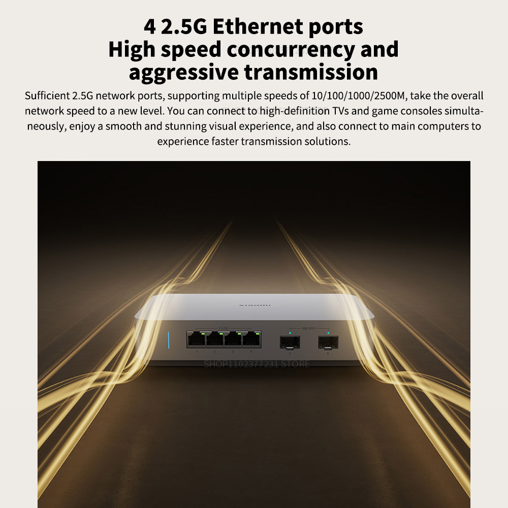 Original Xiaomi 10G Ethernet S – Smart Home Hub 2 recenzja i cena