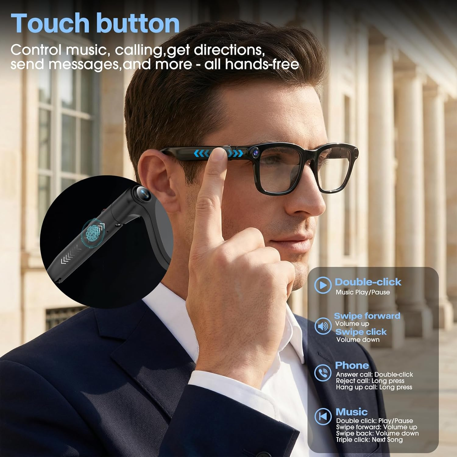 2026 New HD Smart Audio Glasse – Smart Home Speaker recenzja i cena