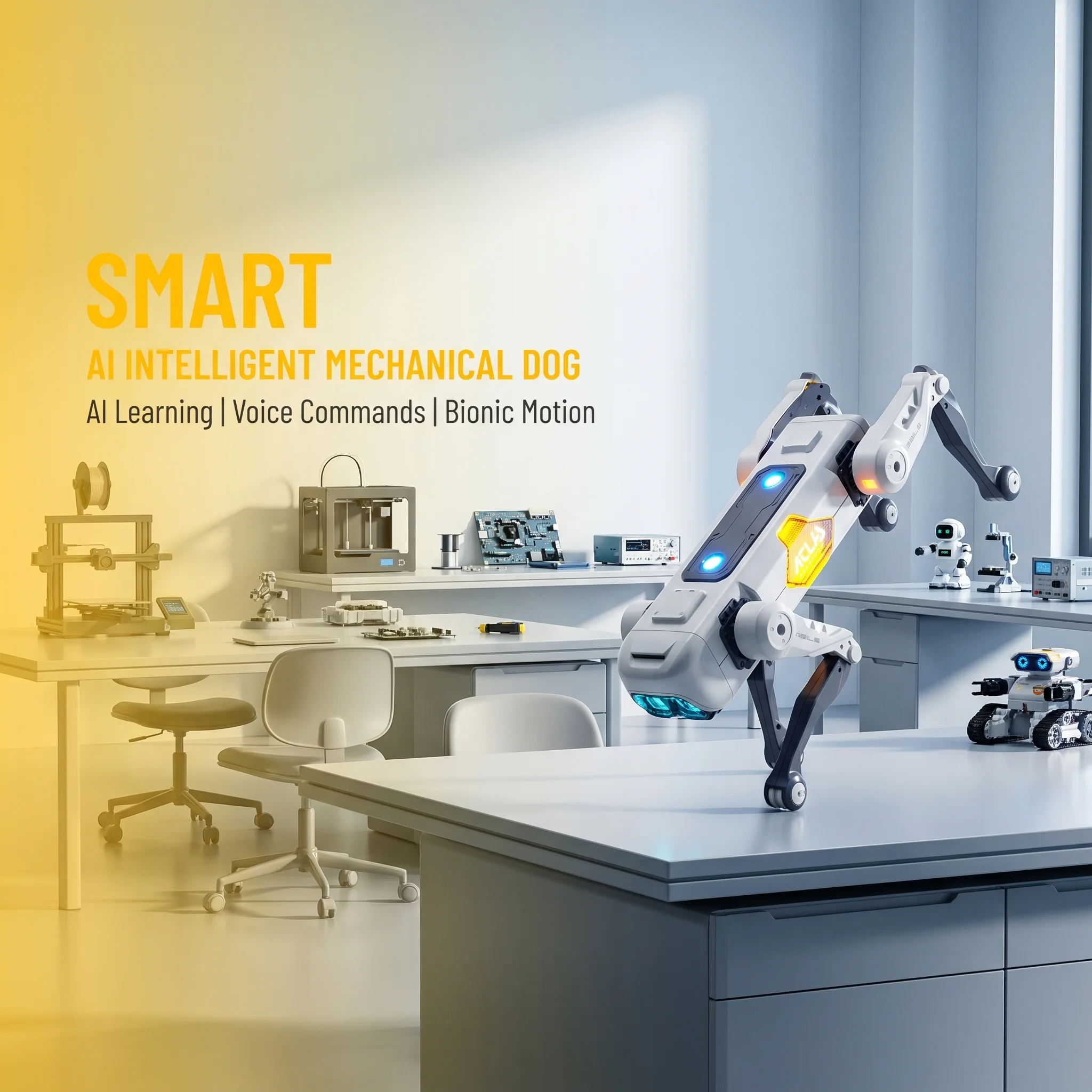 AI Smart Robot Dog, Voice & AP – Smart Home App recenzja i cena