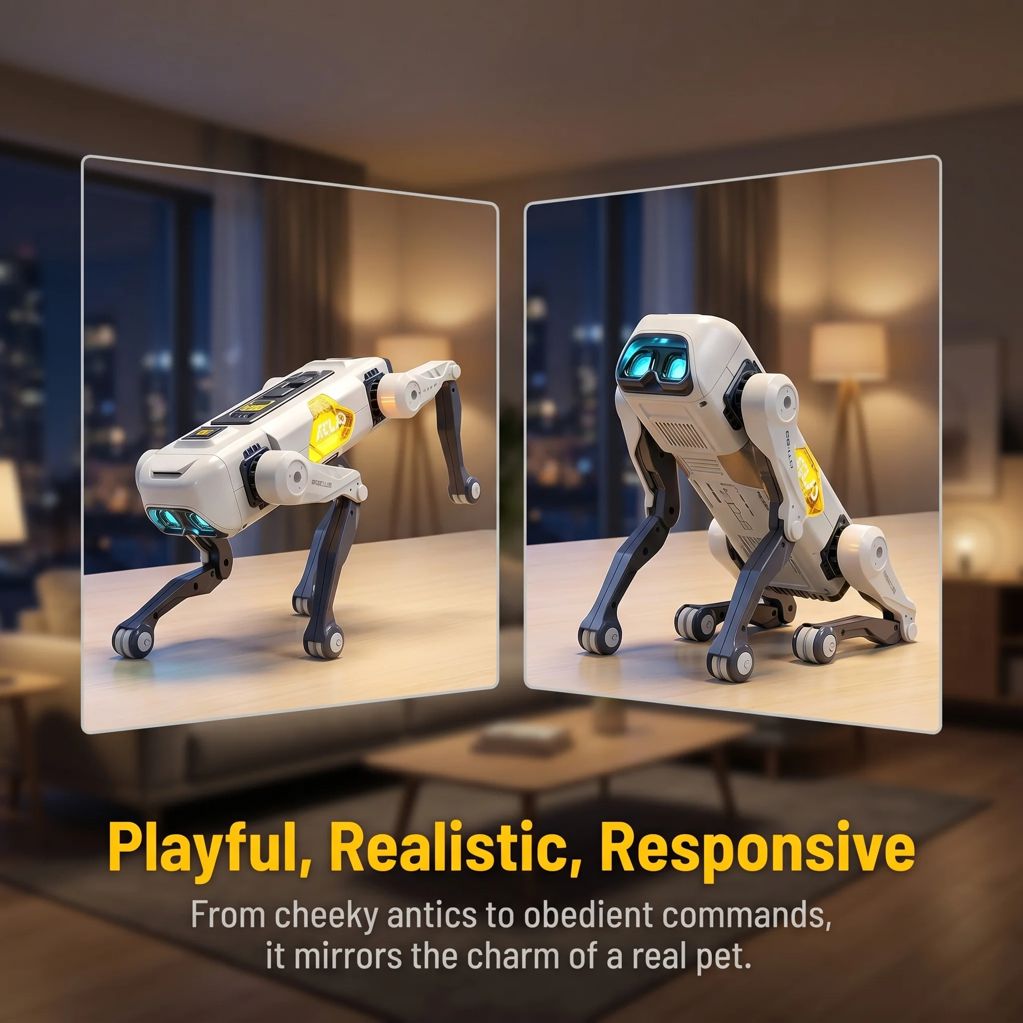 AI Smart Robot Dog, Voice & AP – Smart Home App recenzja i cena
