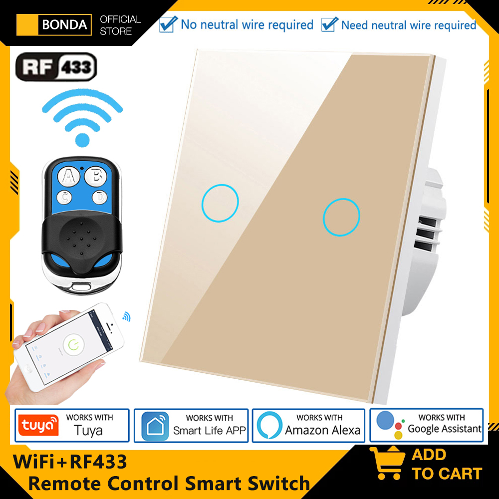 Tuya EU WiFi+RF433 Smart Remot – Smart Home Google recenzja i cena