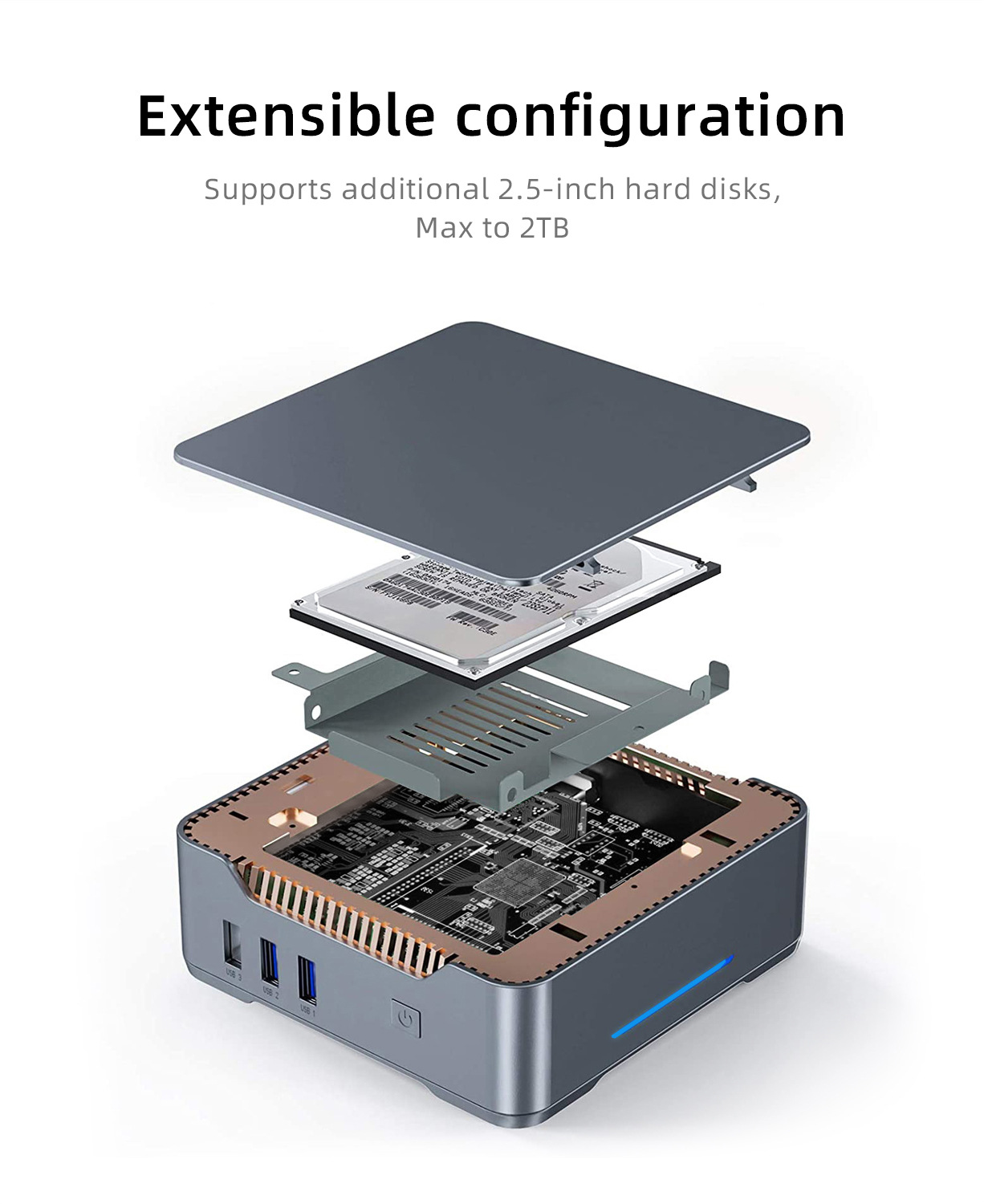 GK3V Pro mini pc Intel N5105 R – Smart Home Pc recenzja i cena