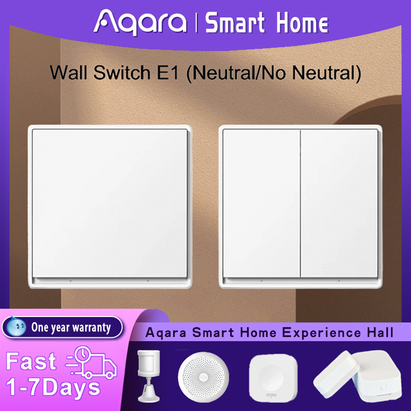Original Aqara Wall Switch E1  – Smart Home Os recenzja i cena