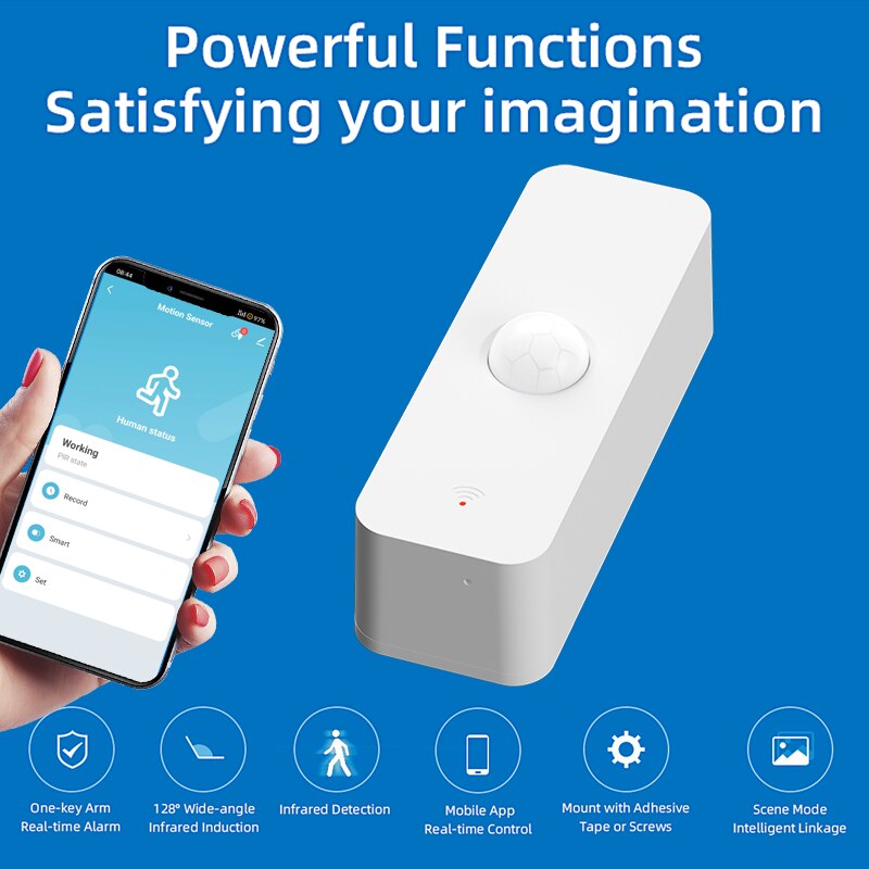 Tuya WiFi PIR Motion Sensor Sm – Smart Home Wiser recenzja i cena