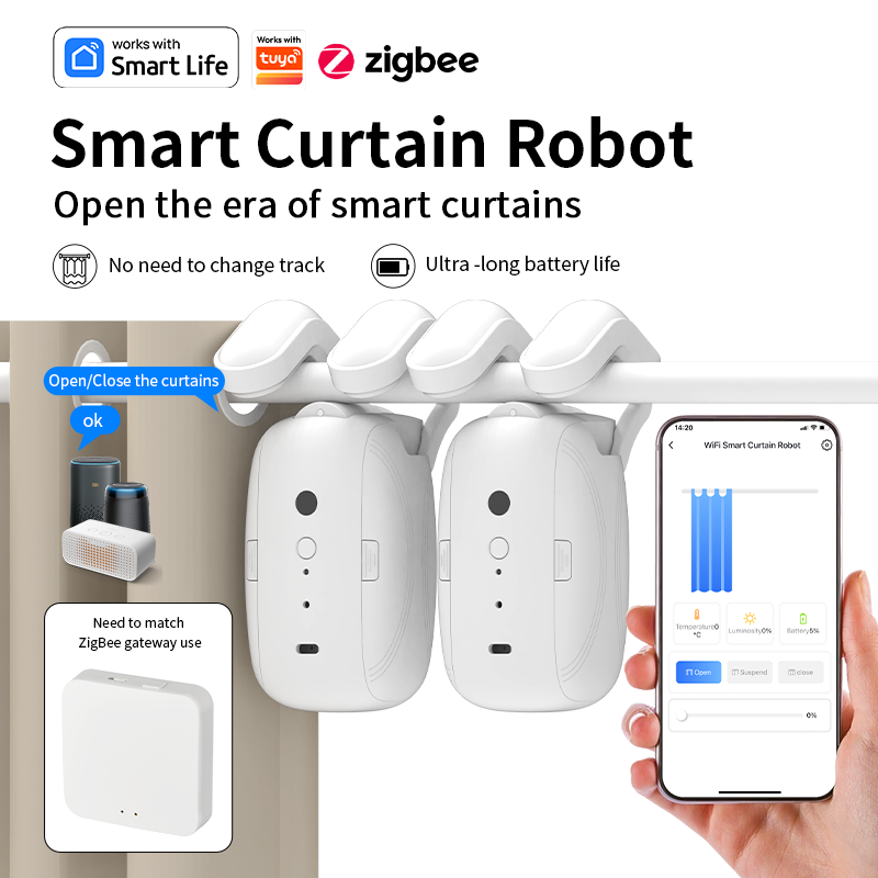 Zigbee Smart Curtain Driver Ro – Smart Home Google recenzja i cena