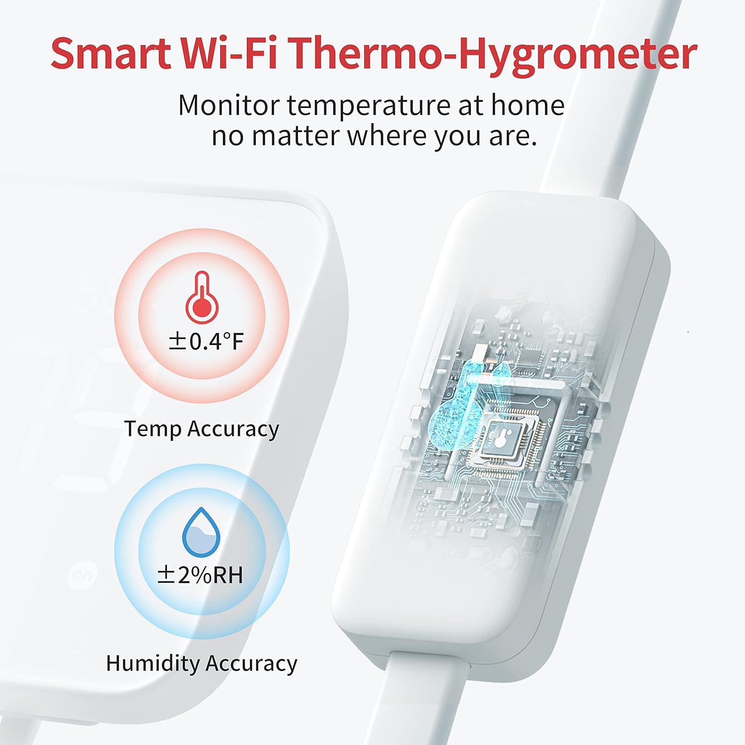 WiFi Thermometer Hygrometer, I – Smart Home Apple recenzja i cena
