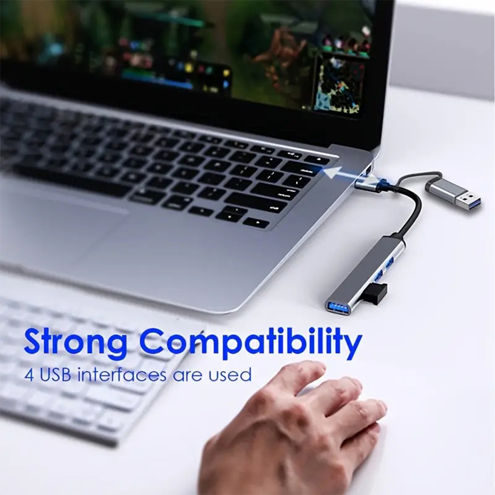 4-in-2 multi-port splitter USB – Smart Home Hub 2 recenzja i cena