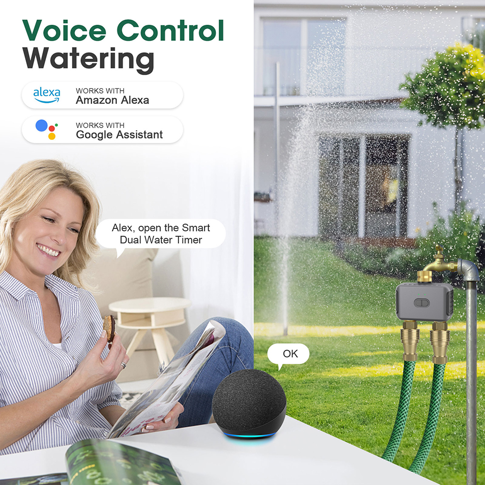Tuya 2 Zone Watering Timer Gar – Smart Home Google recenzja i cena