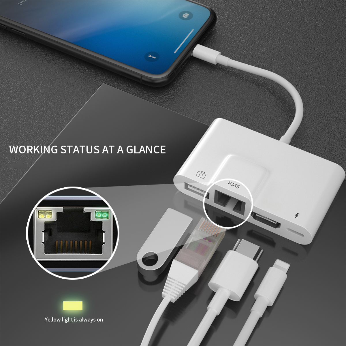 For Lightning to RJ45 Ethernet – Smart Home Hub 2 recenzja i cena